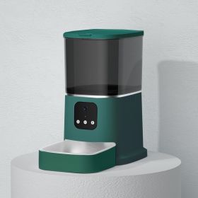 Automatic Pet Feeder (Color: Green)