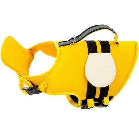 Animal-shaped Bee Dog Life Jacket Medium (Option: Yellow Bees-XS)