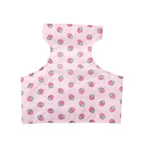 Pet Cooling Clothes Anti-heatstroke Cooling Ice Apron Cooling Ice Vest Cooling Clothes (Option: Pink Strawberry-M)