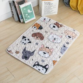 Dog Mat For Sleep Cotton Non-slip (Option: Pet Non Slip Mat Wangwang-70cmx50cm)